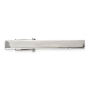 Stainless Steel Classic Polished Tie Bar Clip, 5 x 52mm
